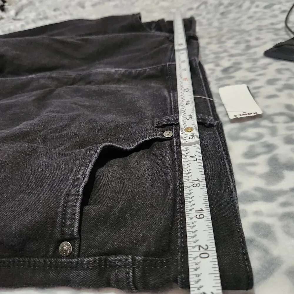 Gloria Vanderbilt Denim Jeans Size 20W Long Black Bootcut.